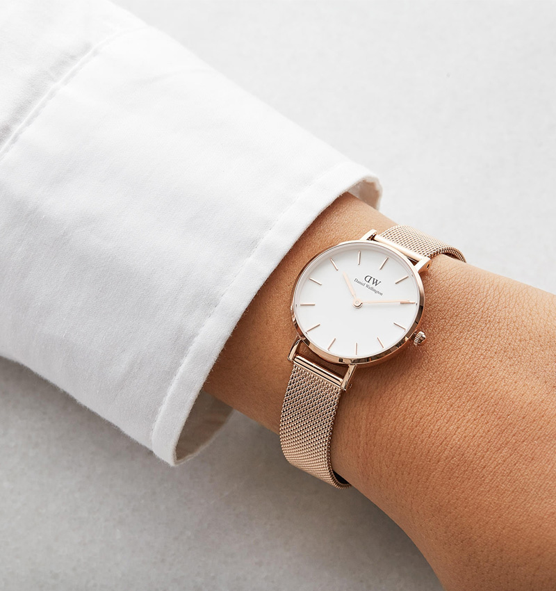 montre femme daniel wellington classique melrose