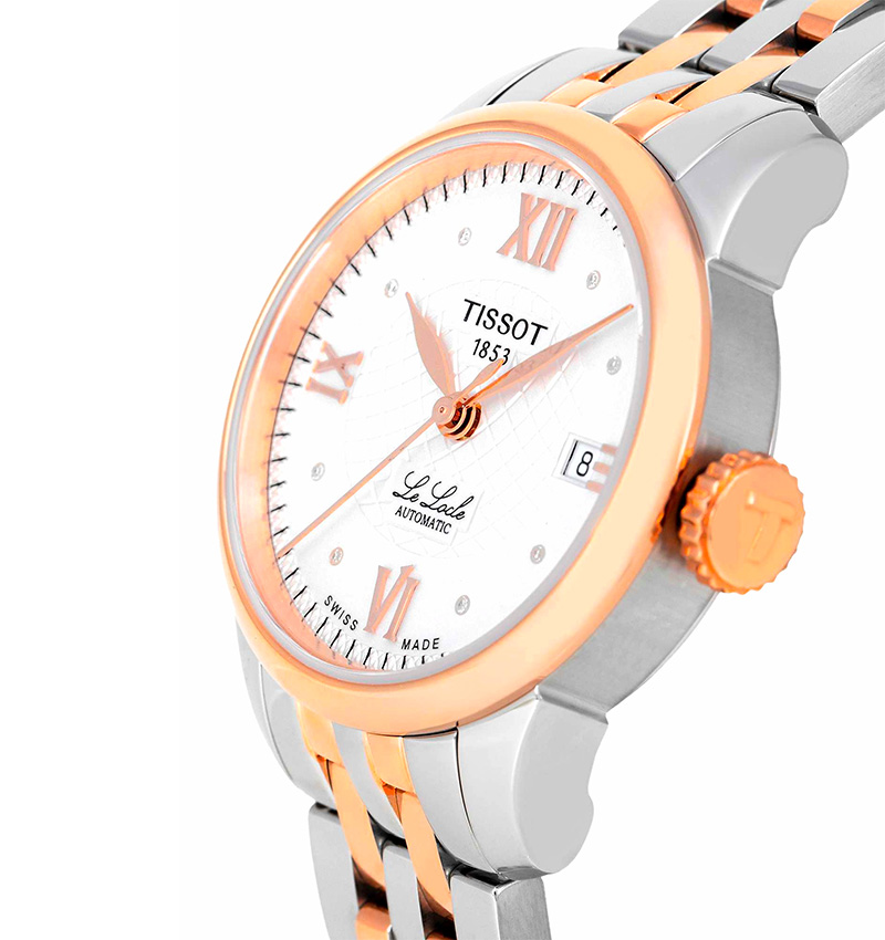 montre femme tissot le locle automatic t41218316