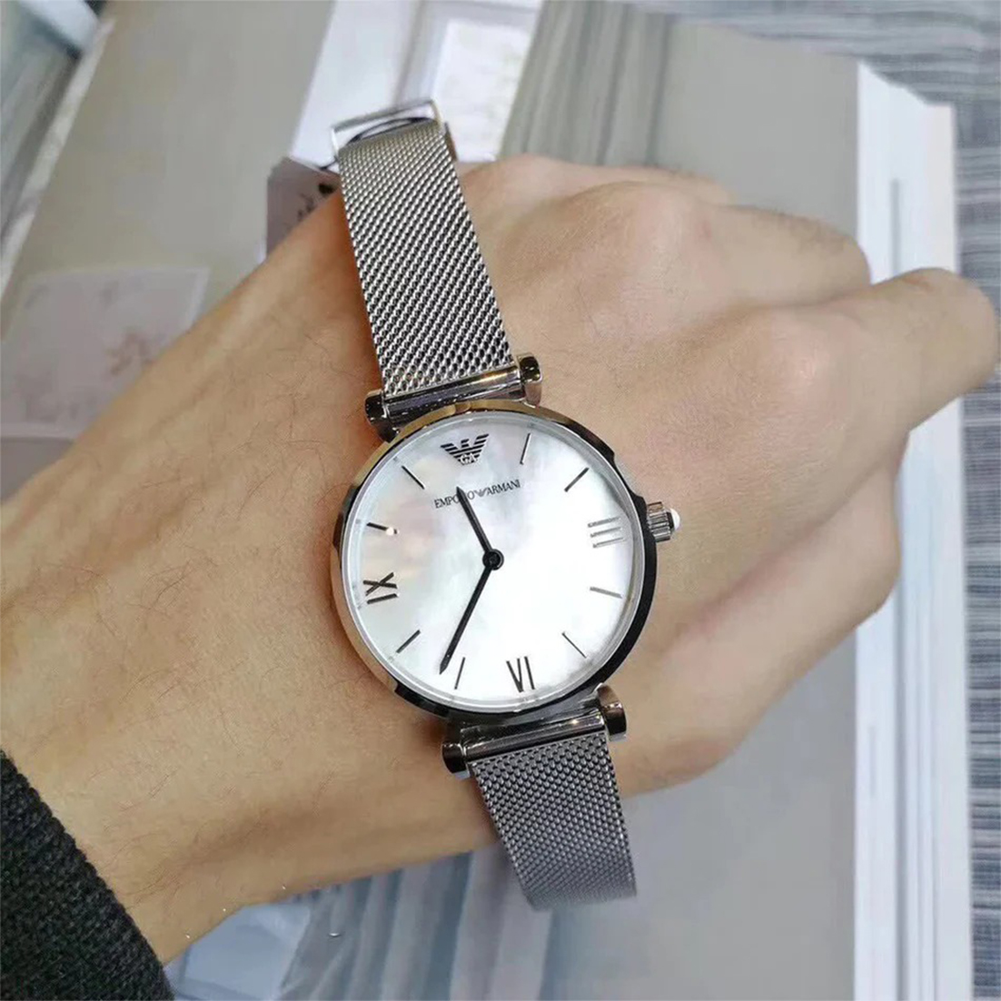 montre femme emporio armani ar1955