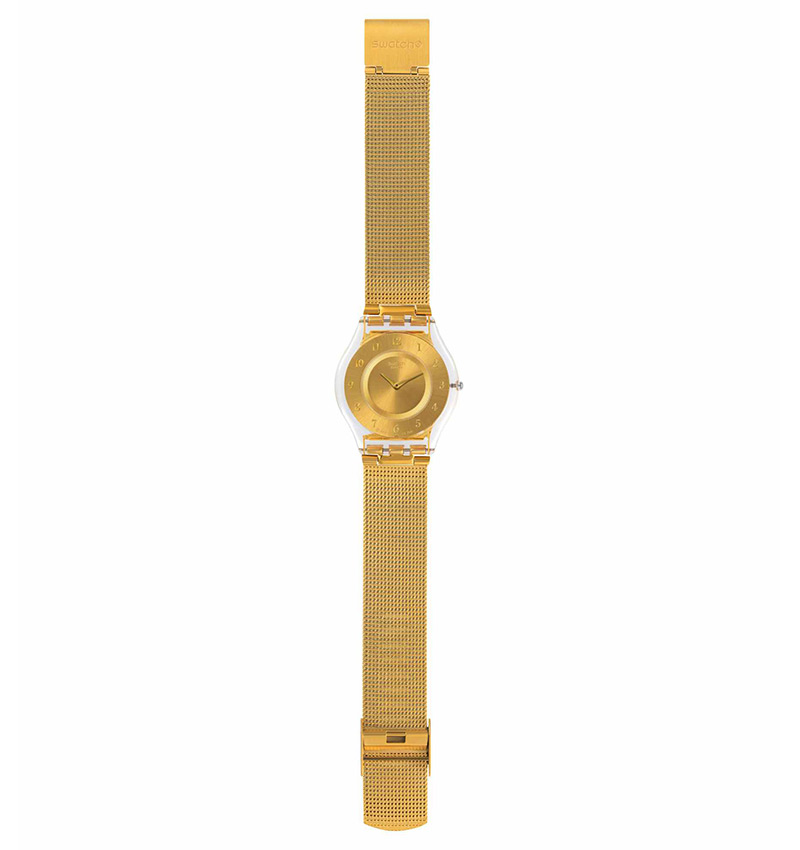 montre femme swatch generosity sfk355m