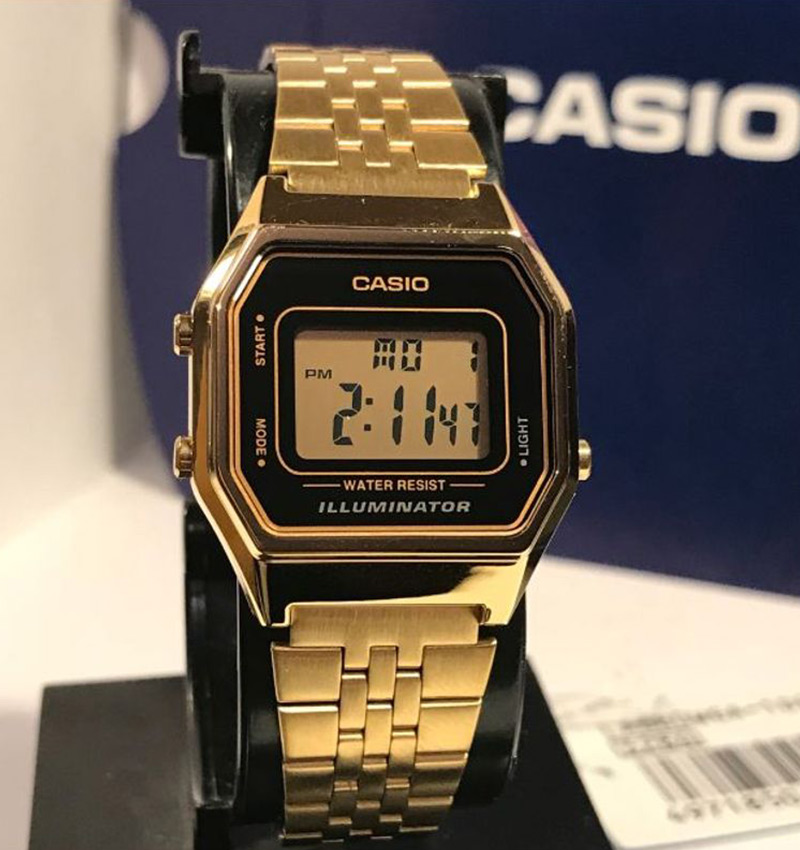 montre femme casio la680wga-1df