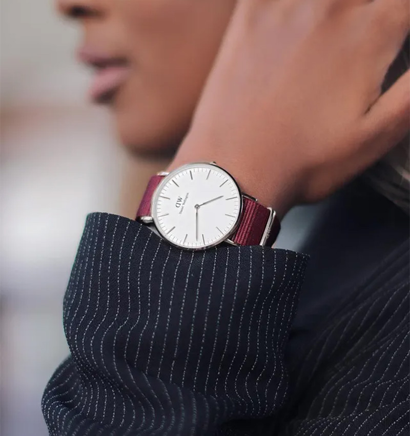 montre femme daniel wellington classique roselyn 36