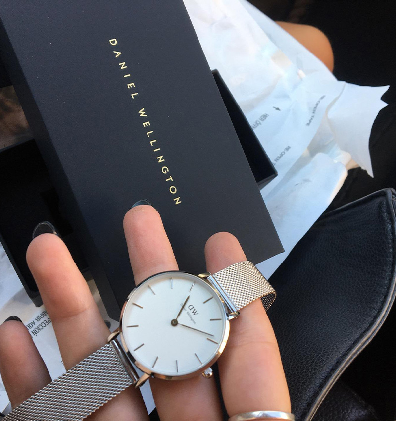 montre femme daniel wellington classique sterling